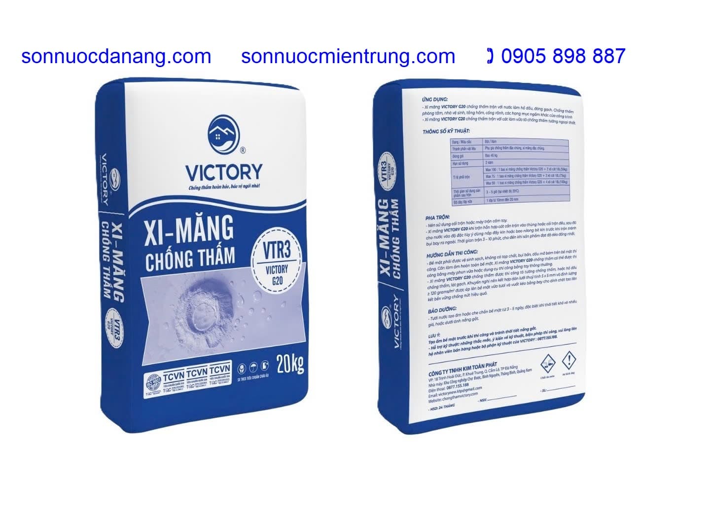 Xi măng chống thấm - Victory G20 (VTR3)