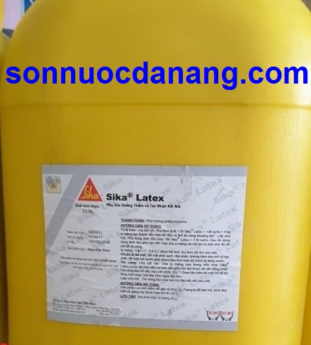 Sika Latex loại tốt tại Đà Nẵng, Hồ Chí Minh, Hà Nội. Sika Latex là nhũ tương poly-butadiene nâng cao chất lượng của Xi - măng/ Cát để làm vữa xây trát chống thấm, cán sàn, sửa chữa bề mặt bê tông với khả năng giảm co ngót, chống nứt, không độc hại và hoàn toàn phù hợp cho các vị trí tiếp xúc với nước sử dụng trong sinh hoạt. Dễ dàng thi công hồ dầu kết nối Sika Latex tại những nơi cần liên kết bê tông/vữa mới với bê tông/vữa cũ hiện hữu mang lại độ bám dính, độ đàn hồi tuyệt hảo.