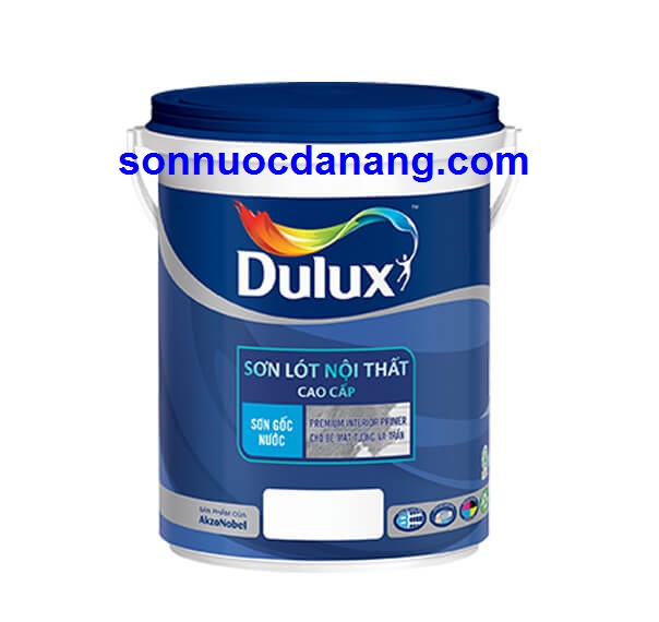 Sơn Lót Dulux Nội Thất chính hãng tại Đà Nẵng, Hồ Chí Minh, Hà Nội là loại sơn lót acrylic gốc nước chất luợng cao được dùng cho bề mặt hồ vữa bên trong nhà. Với công thức chế tạo đặc biệt chứa bột khoáng siêu mịn, thành phần nhựa tổng hợp kết hợp với các phụ gia đặc biệt, sơn lót trong nhà Dulux mang lại những đặc tính quan trọng cho lớp sơn hoàn thiện và chất lượng bề mặt.