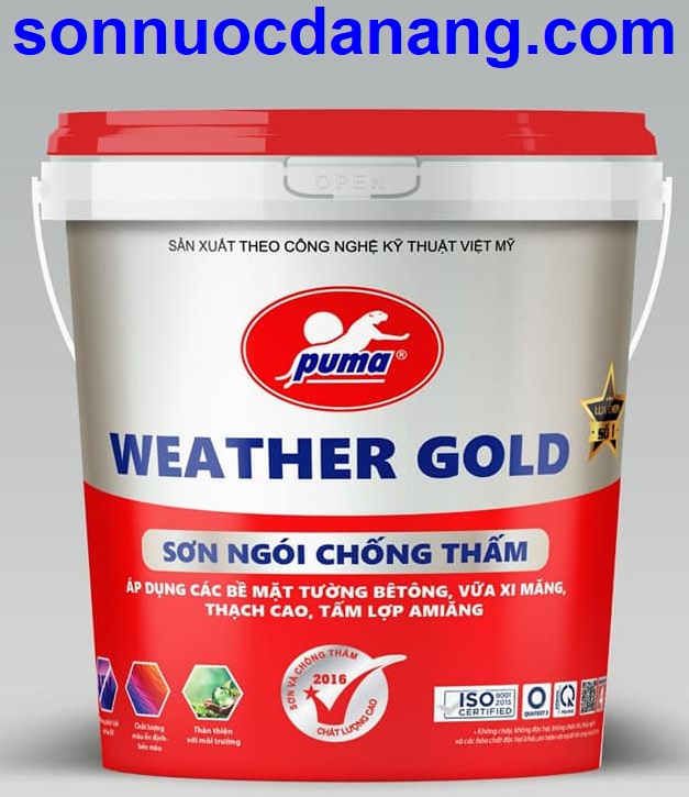 SƠN NGÓI CHỐNG THẤM WEATHER GOLD PUMA