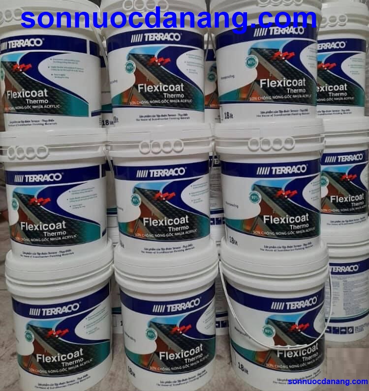 SƠN CHỐNG NÓNG TERRACO FLEXICOAT THERMO THỤY ĐIỂN