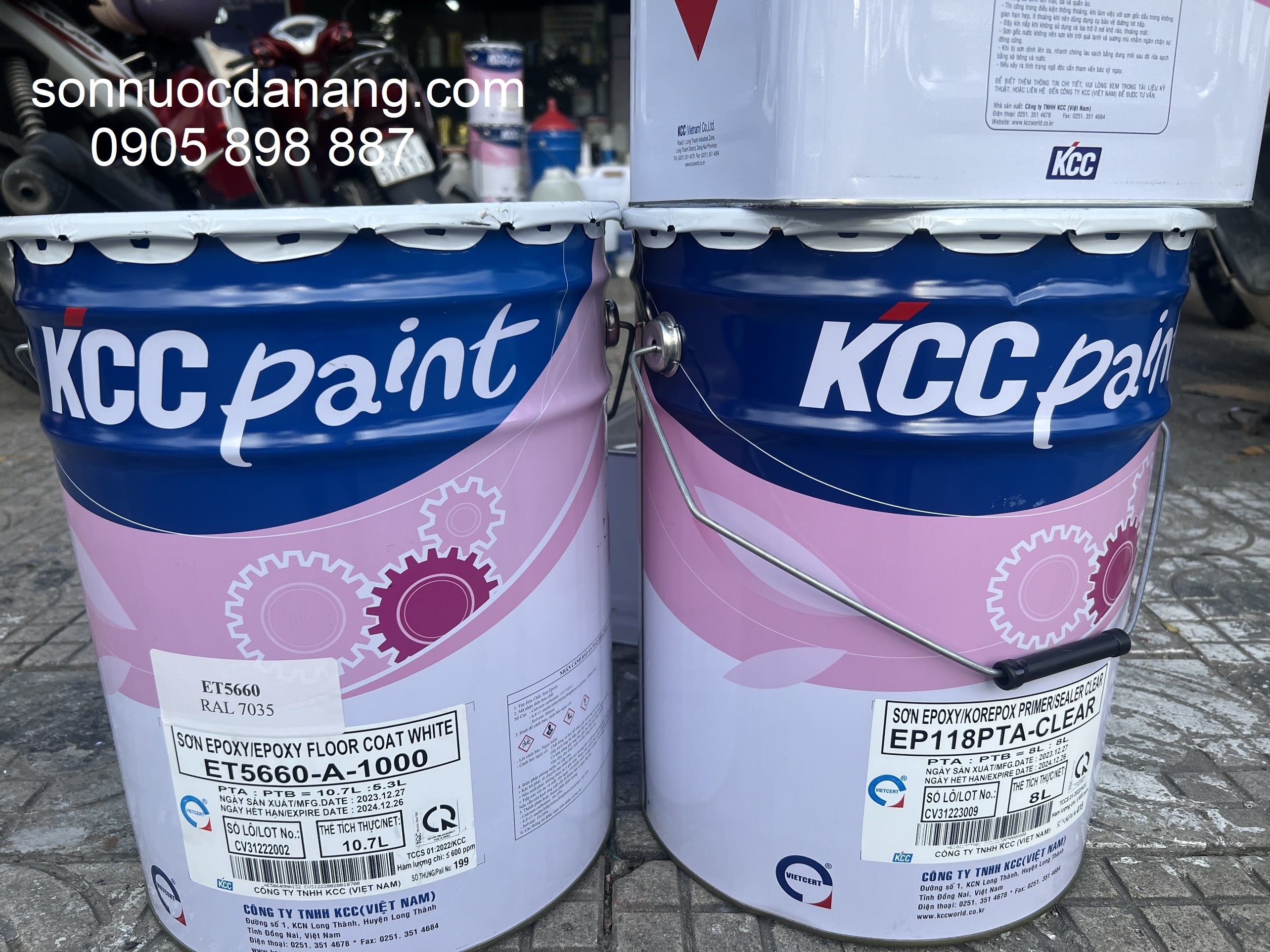 BẢNG GIÁ SƠN EPOXY KCC