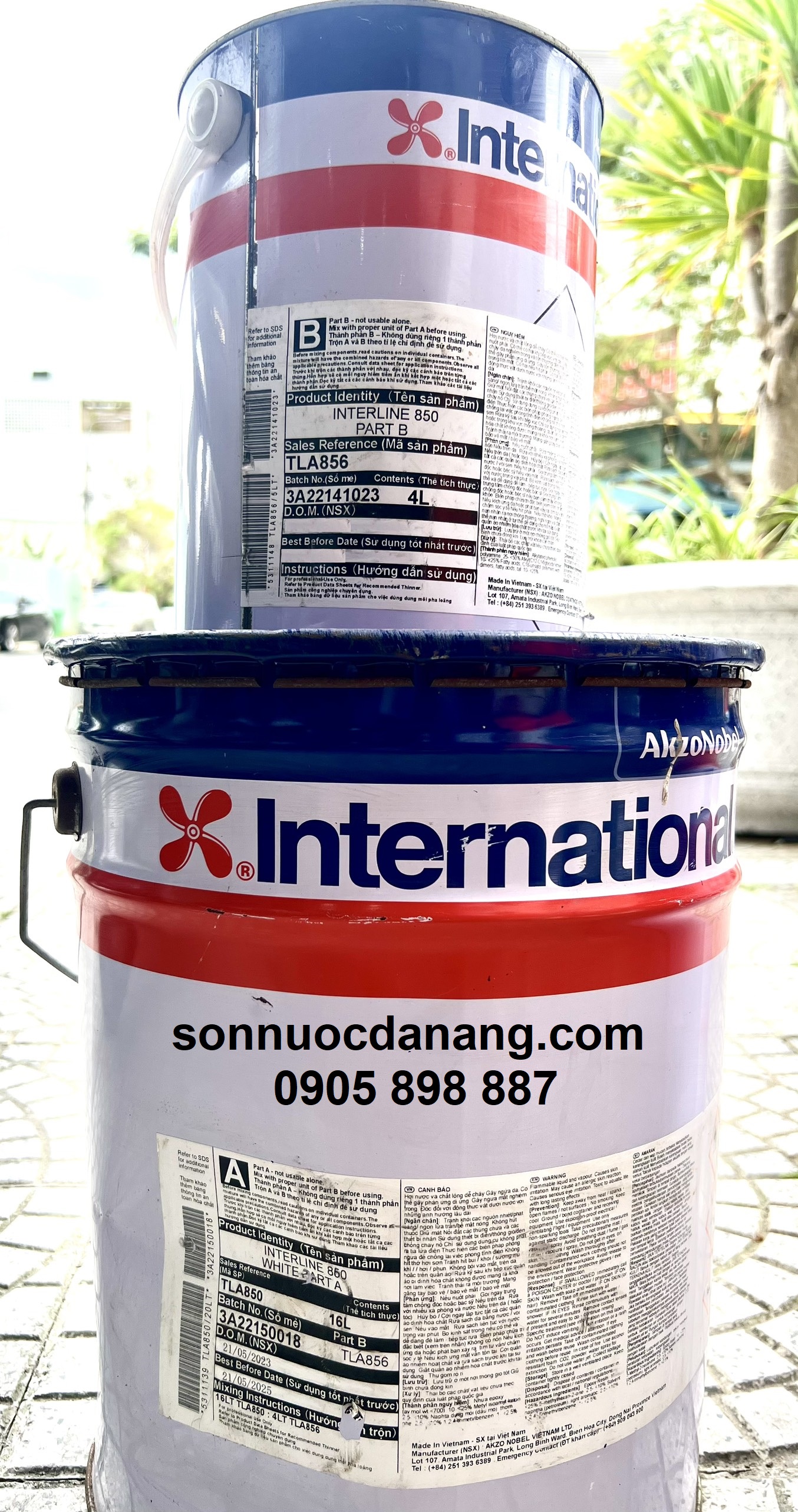 INTERLINE 850 SƠN EPOXY CHO BỒN CHỨA