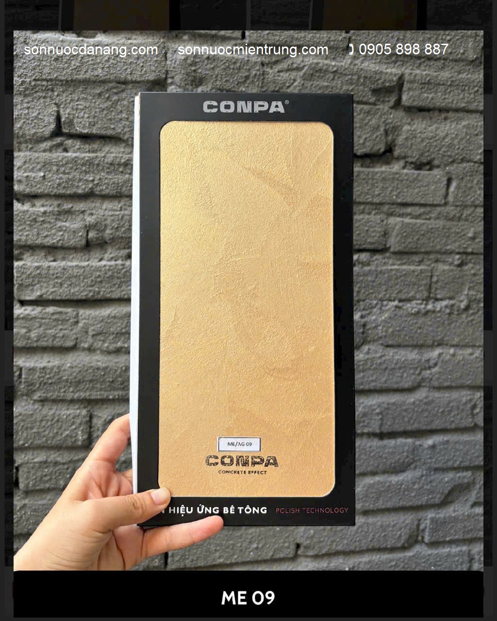 Sơn hiệu ứng kim loại CONPA
